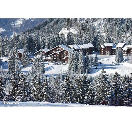 Studio Au Pied Des Pistes Avec Vue Sur La Montagne Mieussy Dış mekan fotoğraf