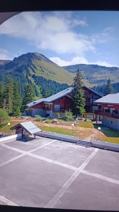 Studio Au Pied Des Pistes Avec Vue Sur La Montagne Mieussy Dış mekan fotoğraf