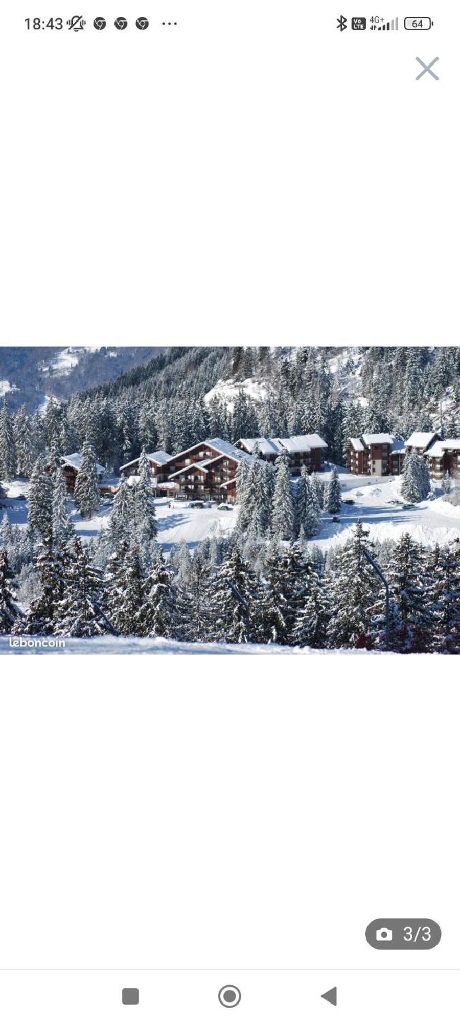 Studio Au Pied Des Pistes Avec Vue Sur La Montagne Mieussy Dış mekan fotoğraf